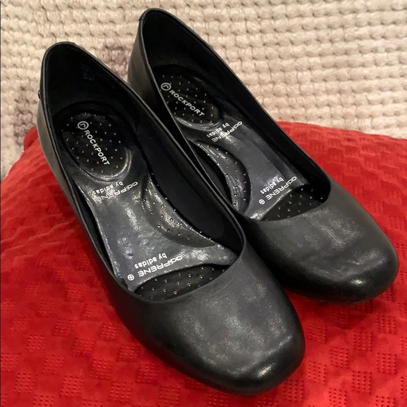 Adiprene - Rockport Adidas Black Heels - Picture 1 of 4